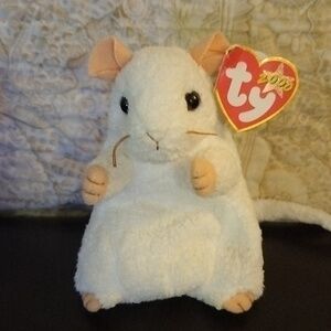 Beanie baby 5 inch named Cheezer